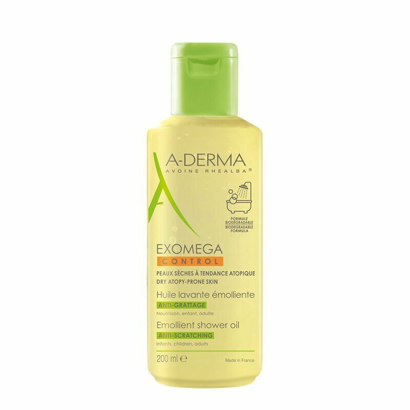 A Derma - Exomega control bath oil for atopic skins 200ml