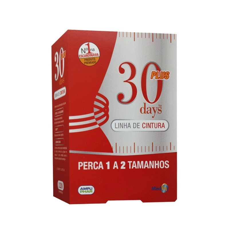 30 Days - 30 days plus waistline 120 tablets