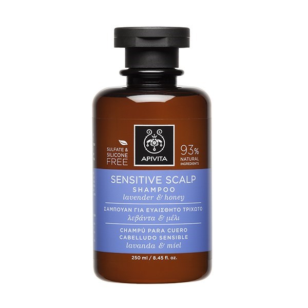 Apivita - Sensitive scalp shampoo 250ml