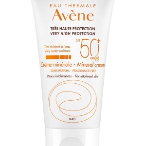 Avene - Very high protection mineral cream for intolerant skin spf50+ 50ml