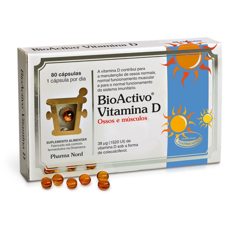 BioActivo - Vitamina d 80caps