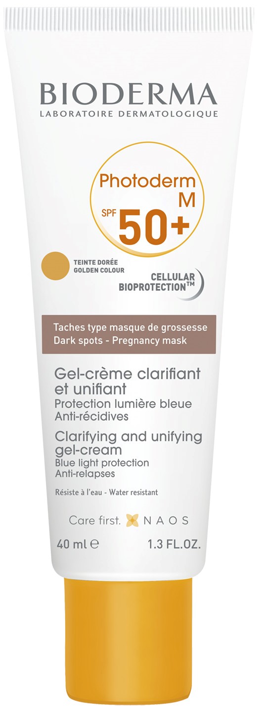 Bioderma - Photoderm m spf50 coloured facial sunscreen for skin with melasma 40ml