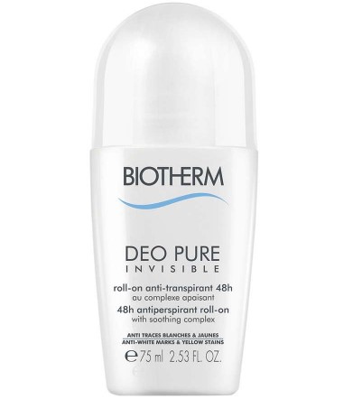 Biotherm - Deo pure invisible antiperspirant roll-on 75ml