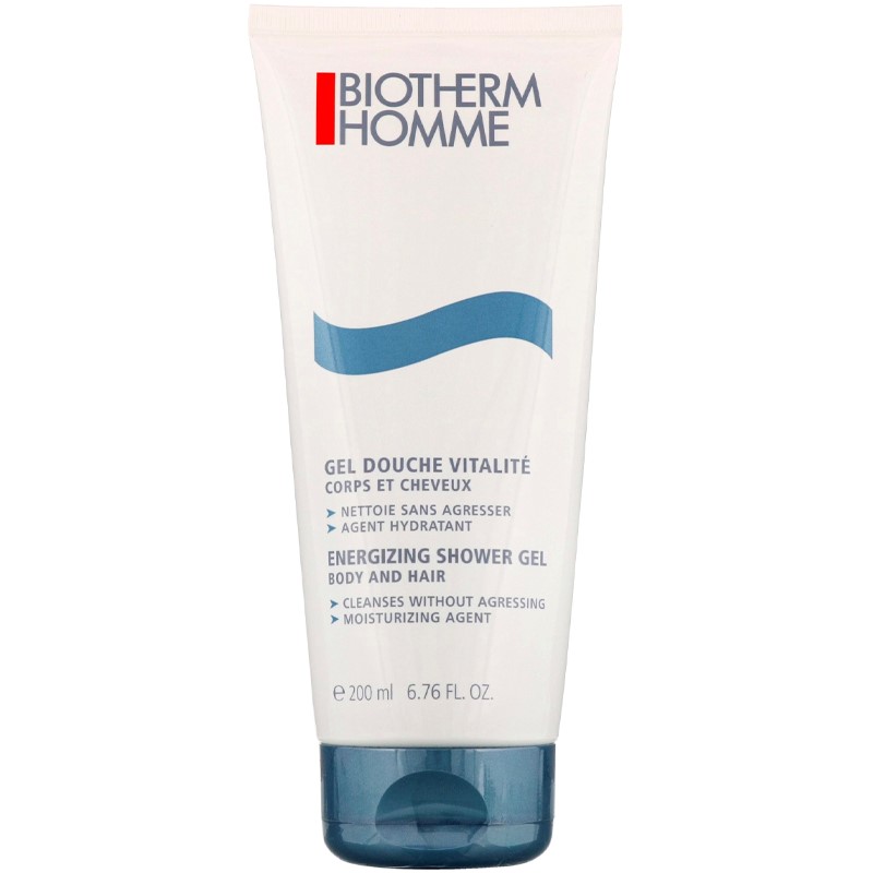 Energizing shower gel for body and hair - Biotherm Homme