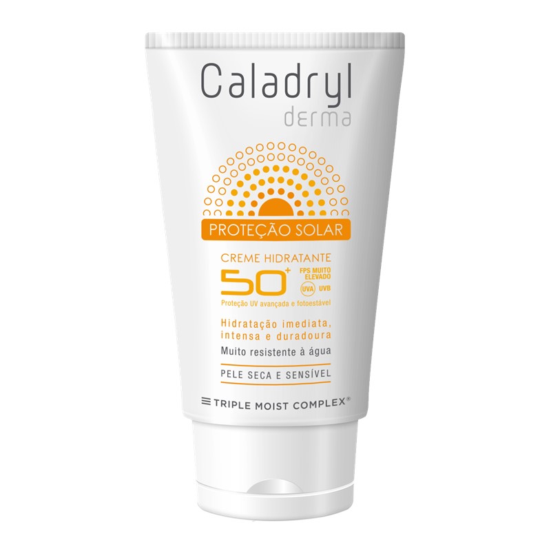 Caladryl Derma - Sun protection moisturising cream spf50  for face 50ml
