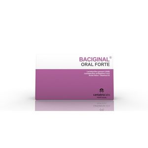 Cantabria Labs - Baciginal oral strong for prevention of vaginal infections 14caps