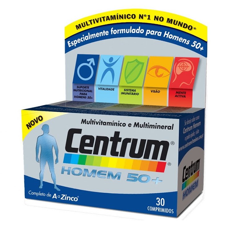 Centrum - Men 50+ supplement multivitamin and minerals 30tablets