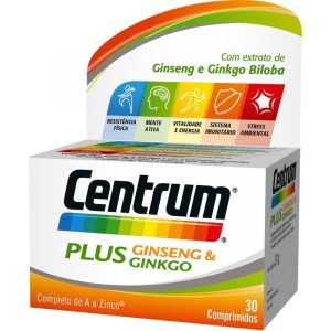 Centrum - Centrum plus ginseng and gingko biloba 30comp.