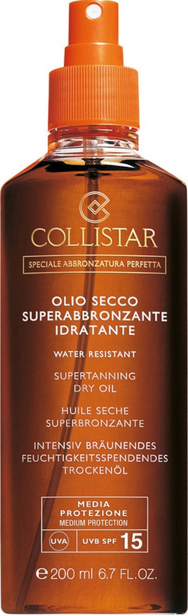 Collistar - Supertanning dry oil spf15 200ml