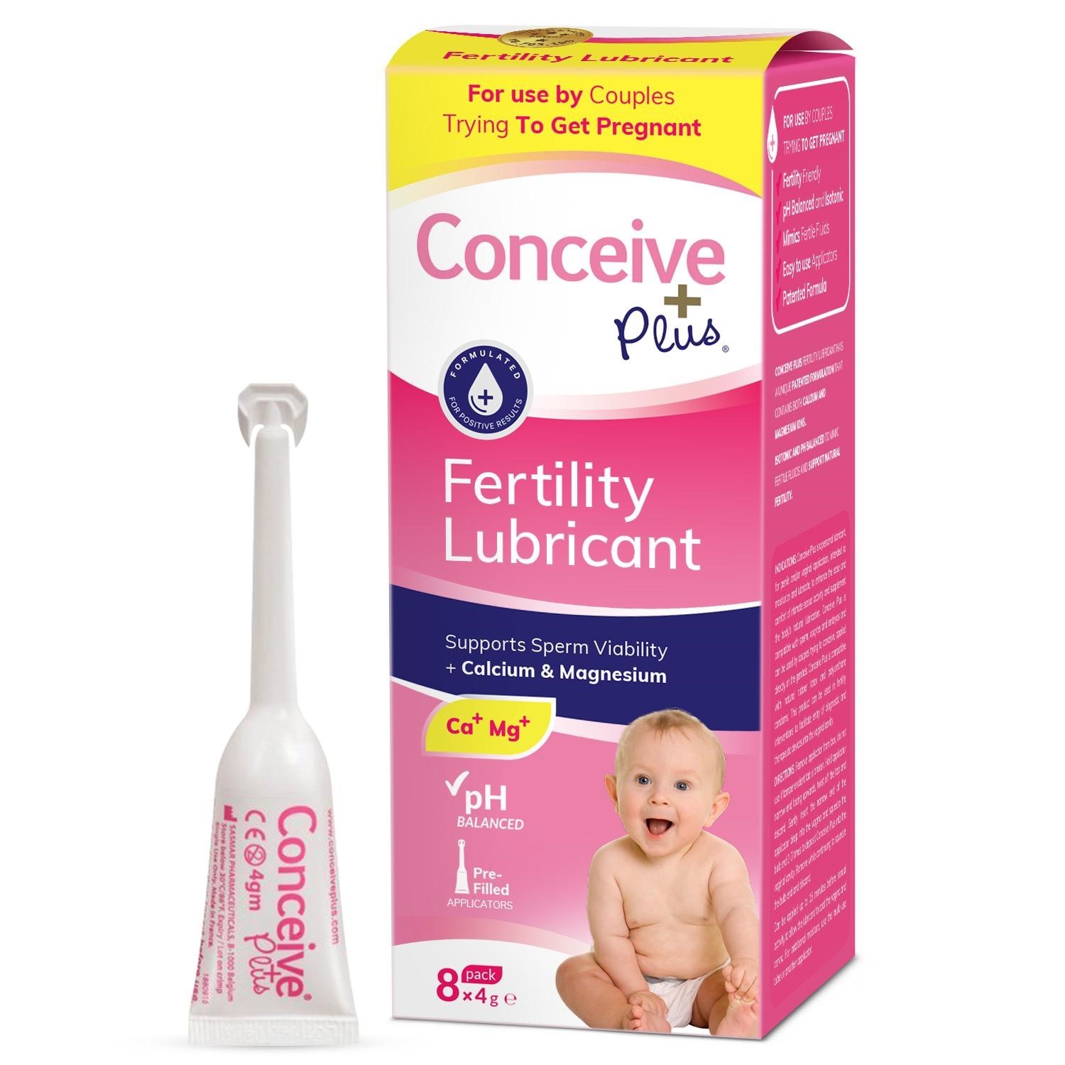 Conceive Plus - Conceive plus vaginal lubricante for couples trying to conceive 8applicators
