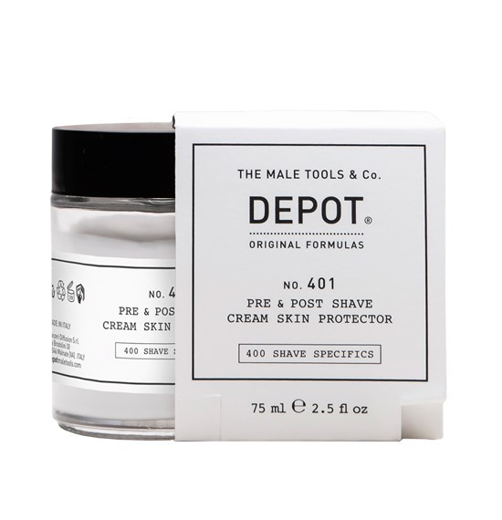 Depot - No. 401 pre & post shave cream skin protector 75ml