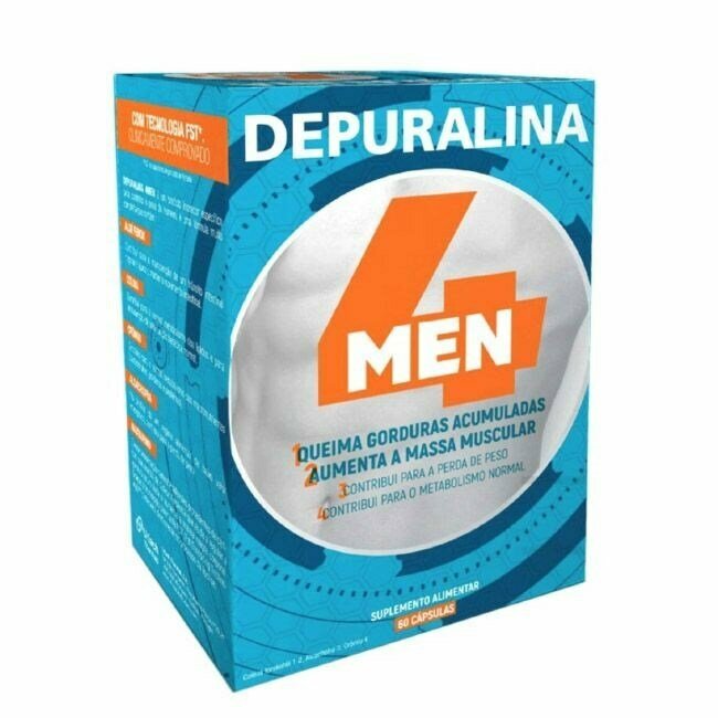 Depuralina - 4 men for fat burning and increased muscle mass 60caps
