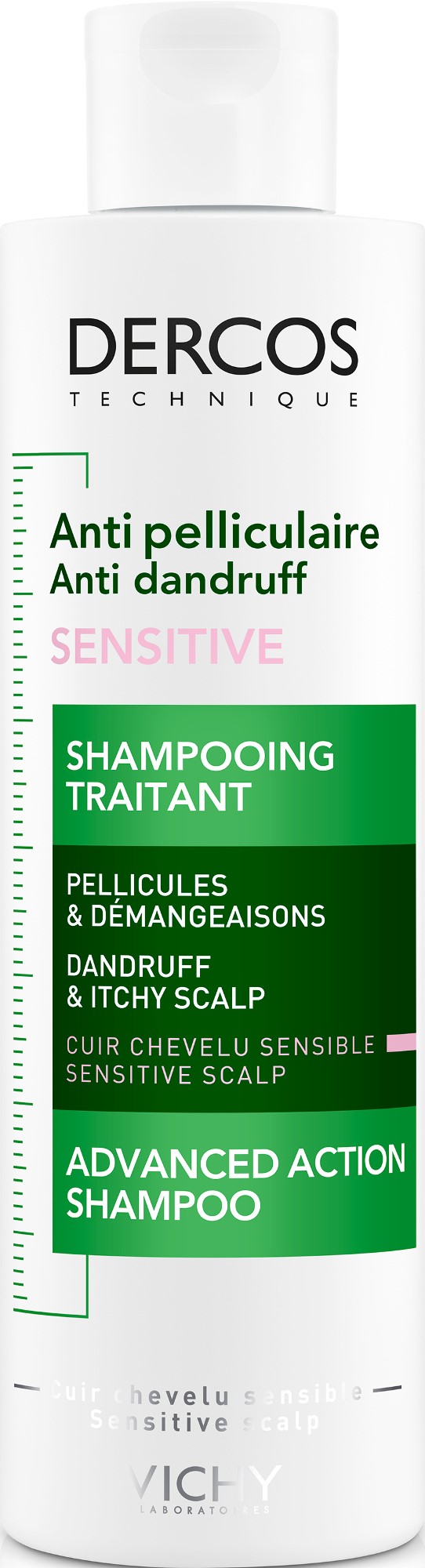 Dercos - Anti-dandruff shampoo for sensitive scalps 200ml