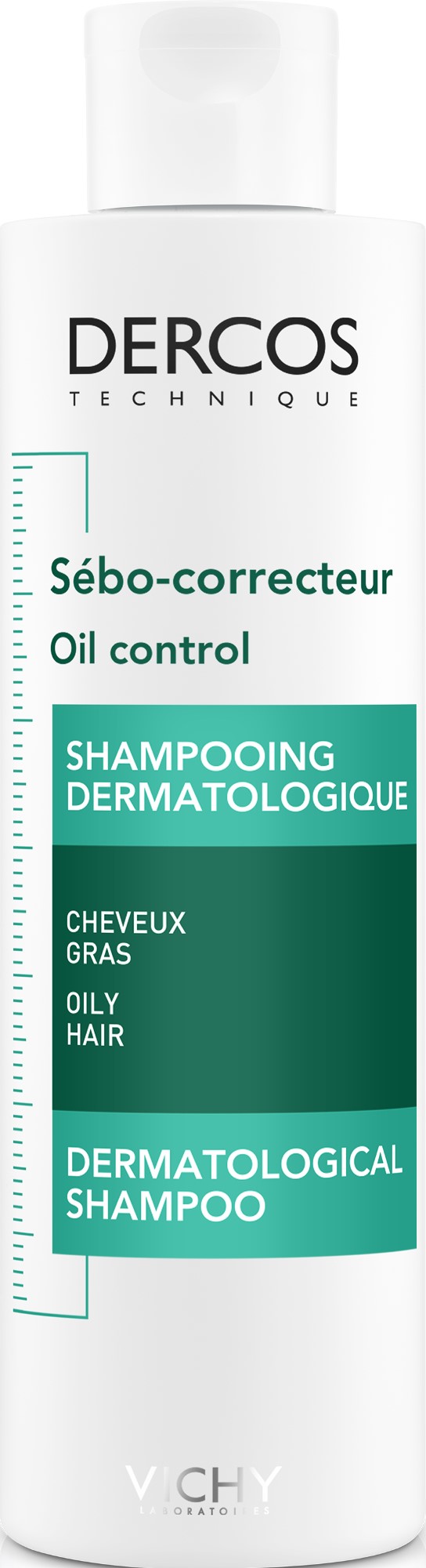 Dercos - Sebo correcteur oil control treatment shampoo 200ml