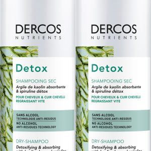 Detox dry shampoo for hair with oily tendency - Dercos