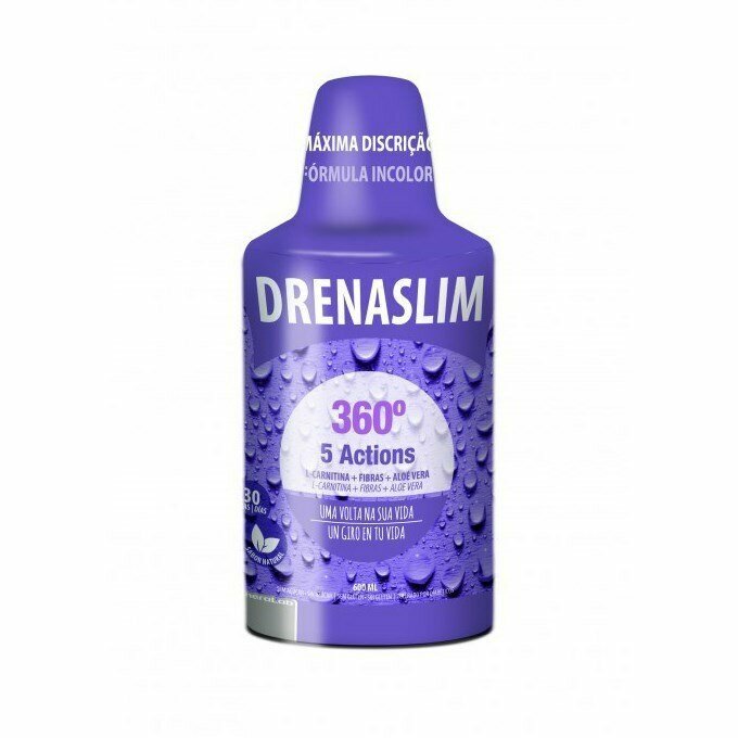 Drenaslim - 360º 5 actions against excessive weight oral solution 600m