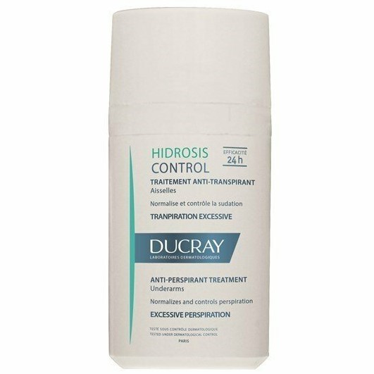 Ducray - Hidrosis  anti-perspirant roll-on for armpits 40ml