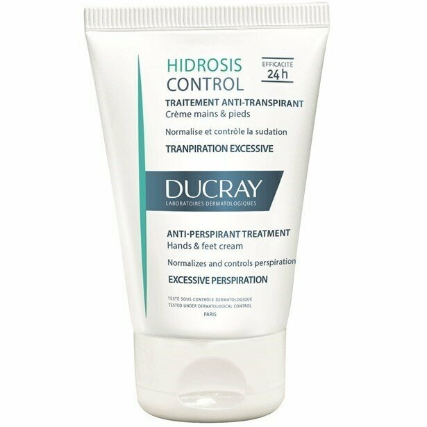 Ducray - Hidrosis anti-perspirant cream for hands and feet 40ml
