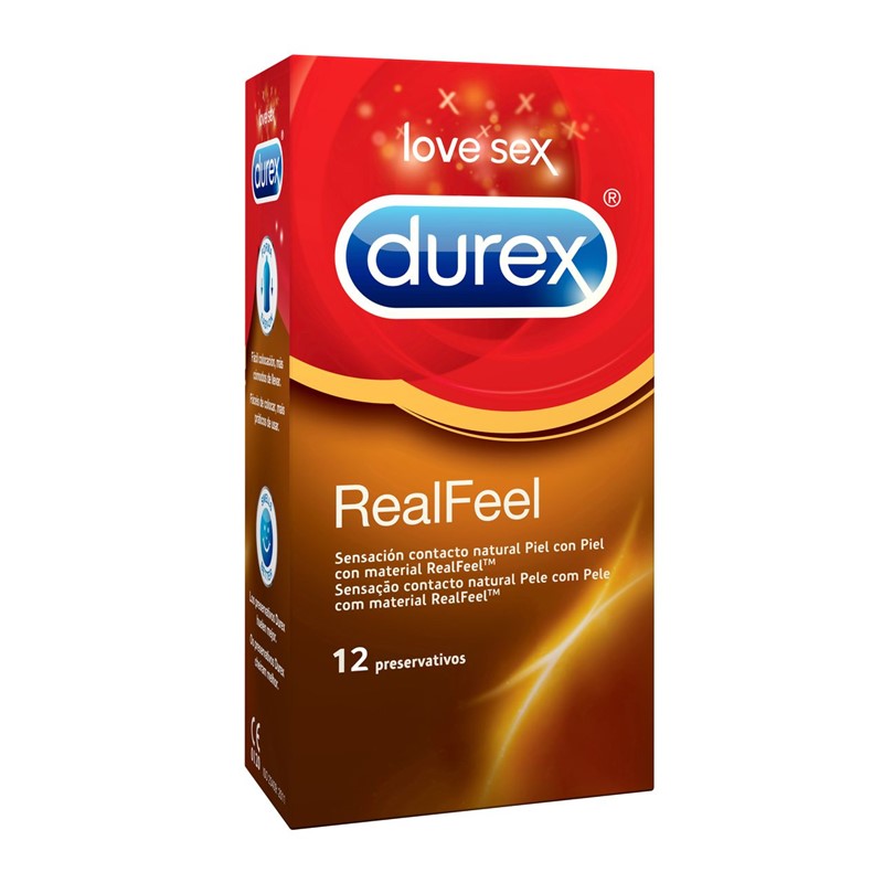 Durex - Real feel condoms 12units