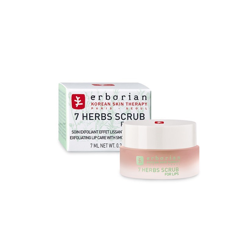 Erborian - 7 herbs scrub for lips esfoliating with smoothing effect 7ml