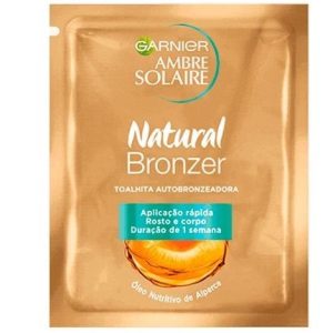 Garnier - Ambre solaire natural bronzer self-tanning wipe 1 un.