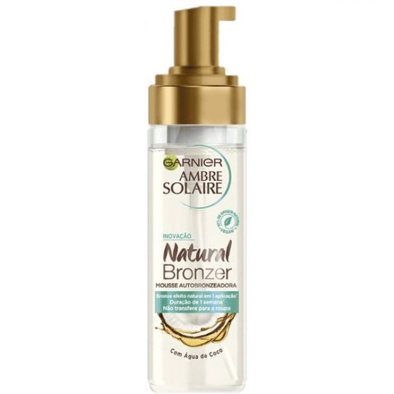 Garnier - Ambre solaire natural bronzer self-tanning mousse 200ml