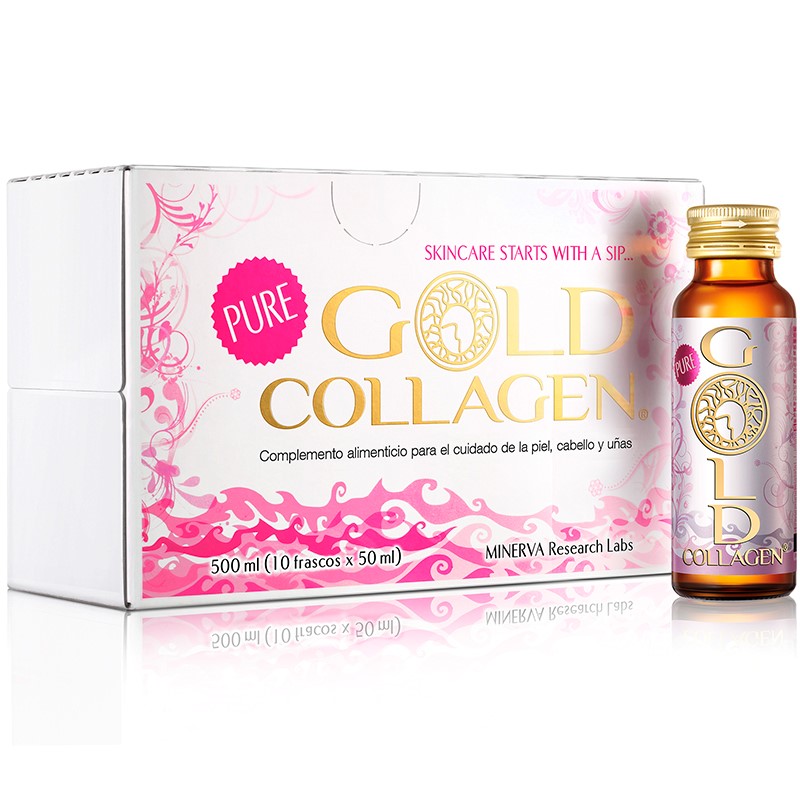 Gold Collagen - Pure food supplement 10 units x 50ml