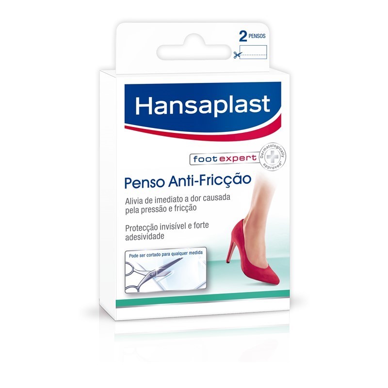 Hansaplast - Strips anti-rubbing 9x6.5cm 2units