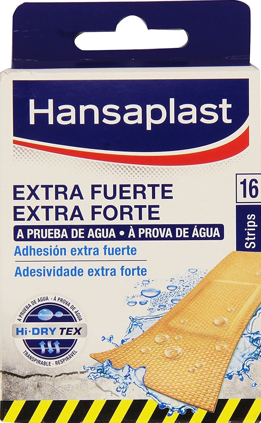 Hansaplast - Extra strong plasters 16 units
