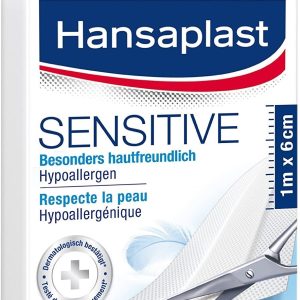 Hansaplast - Sensitive strips 1m x 6cm 10 units