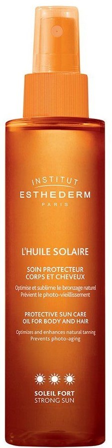 Institut Esthederm - Solaire strong oil sunscreen for hair and body 150ml