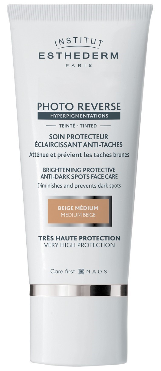 Institut Esthederm - Solaire photo reverse depigmenting sunscreen with color 50ml
