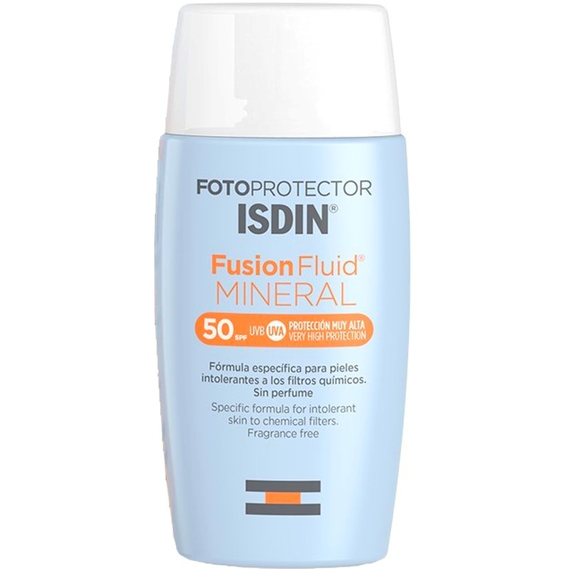 Isdin - Fotoprotetor fusion fluid mineral spf 50+  50ml