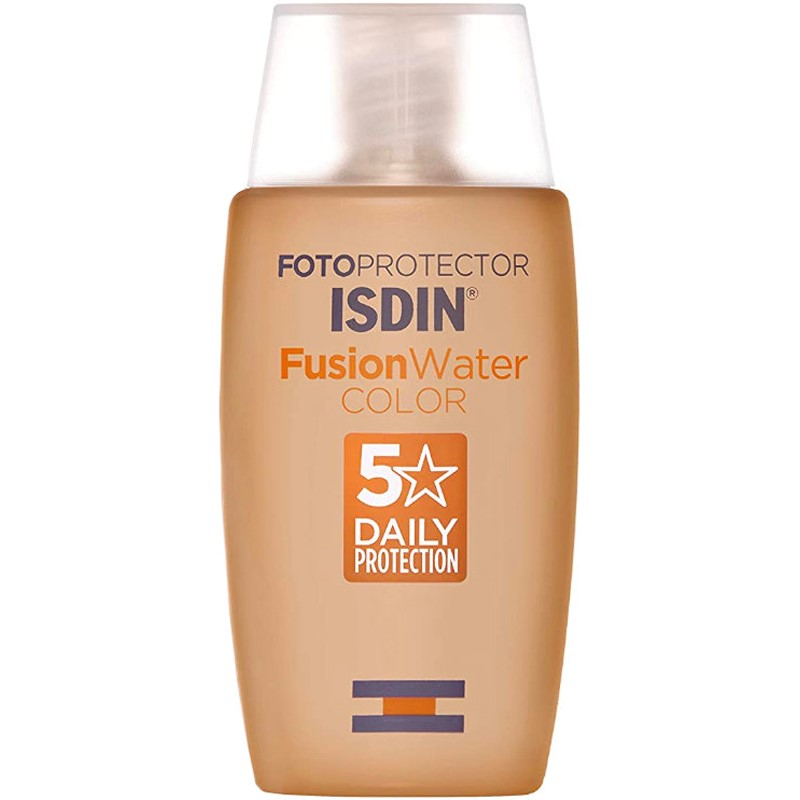 Isdin - Fotoprotector fusionwater spf 50+ with color oily to combination skin 50ml