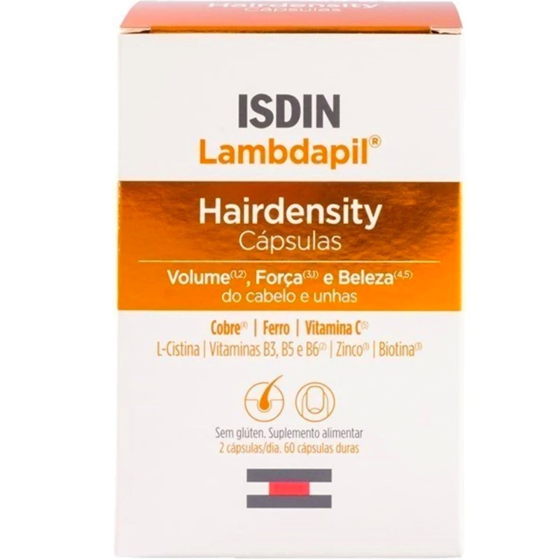 Isdin - Lambdapil hairdensity anti-hairloss supplement 60capsules