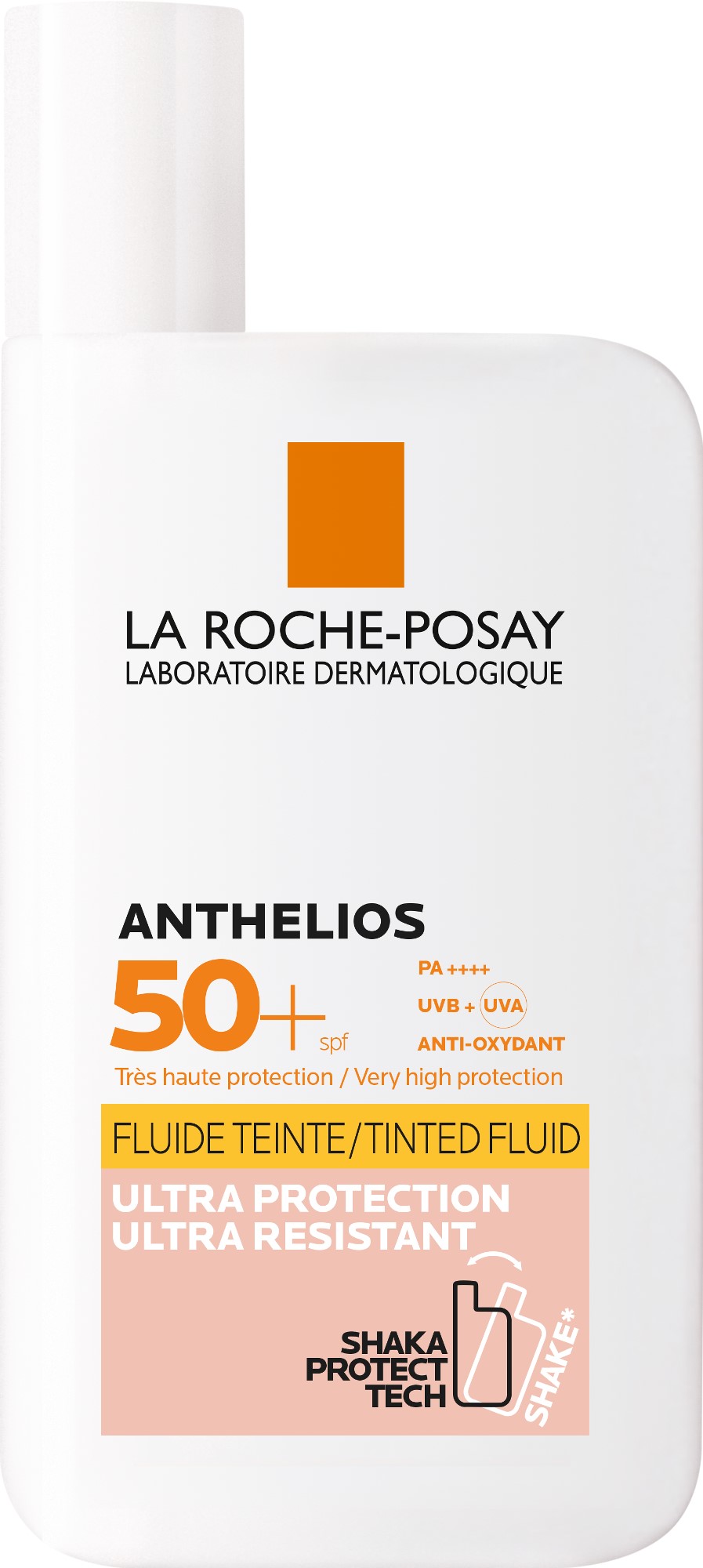 La Roche Posay - Anthelios fluid sunscreen for face with color spf50+ 50ml