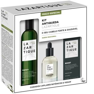 Lazartigue - Gift set fortifying shampoo 250ml + stronger serum 50ml + boost 30 pills