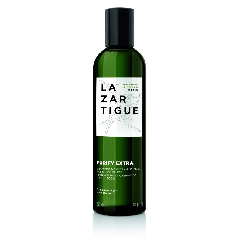 Lazartigue - Purifying extra-purifying shampoo with fruit acids for very oily hair 250ml
