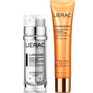 Lierac - Lumilogie double concentrate 30ml + sunissime facial fluid spf50 40ml