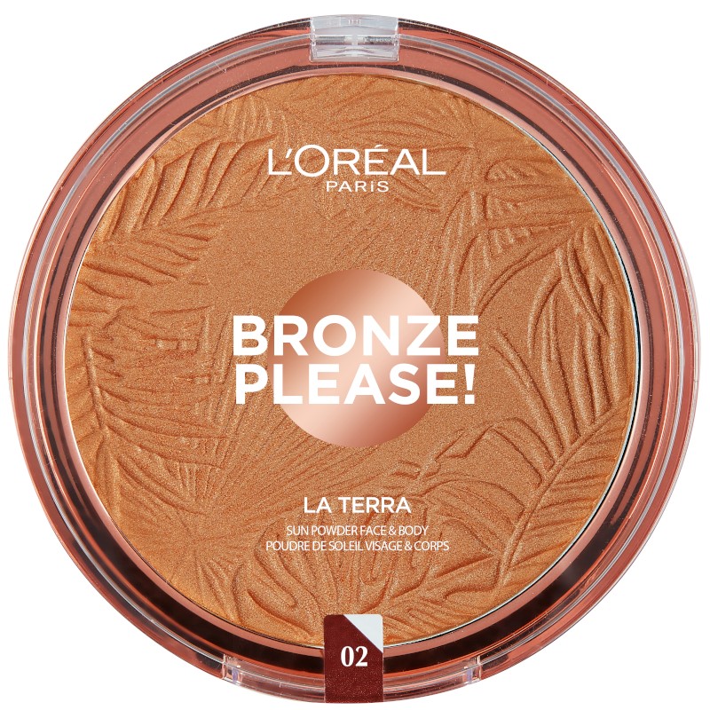 LOreal Paris - Bronze please la terra sun powder face&body 02 - natural caramel