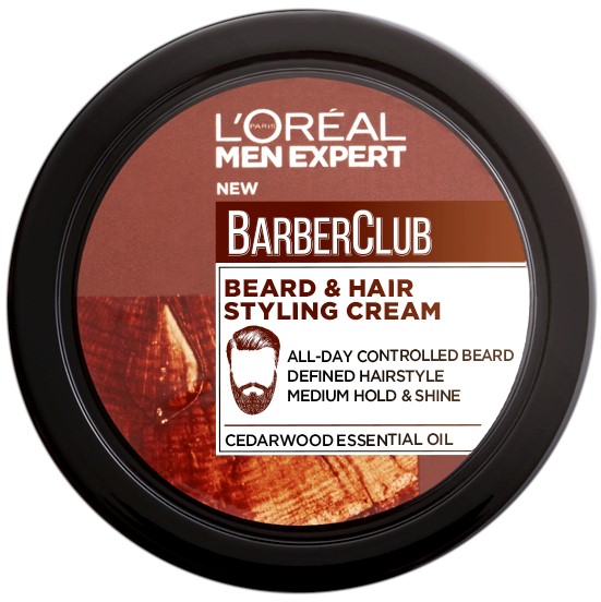 LOreal Paris - Men expert barber club beard & hair styling cream 75ml
