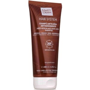 Martiderm - Hair system 3gf anti-seborrheic shampoo for hair loss 200ml