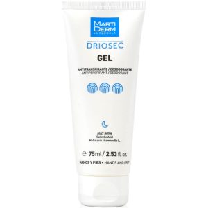 Martiderm - Driosec gel hand and foot antiperspirant and deodorant 75ml