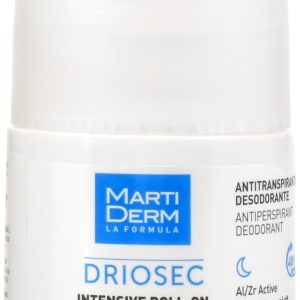 Martiderm - Driosec intensive underarm and groins deodorant and antiperspirant 50ml