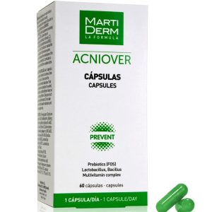 Martiderm - Acniover prevent capsules food supplement 60un.