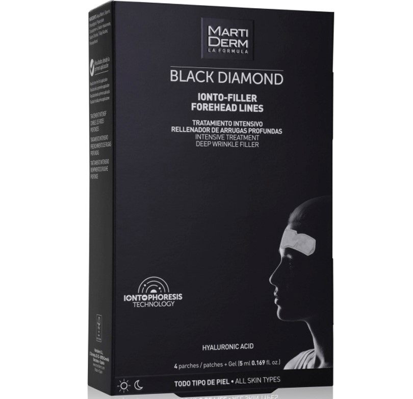 Martiderm - Black diamond ionto-lift forehead lines 4 patches