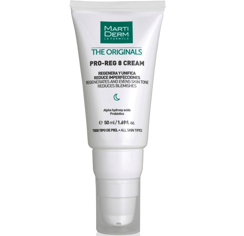 Martiderm - Pro-reg 8 regenerating cream with aha probiotics 50ml