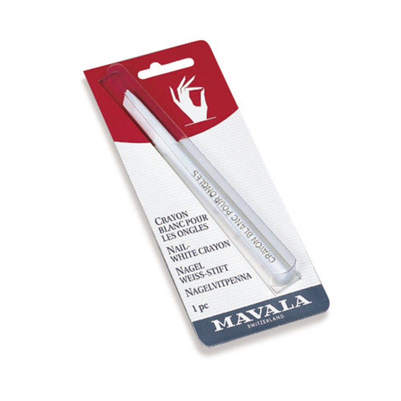 Mavala - Nail white crayon for classic french manicure 1unit