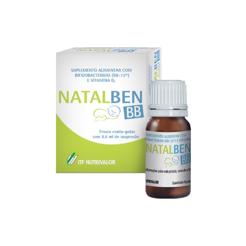 Natalben - Natalben drops bb baby supplement with bb-12 and vitamin d3 8.6ml