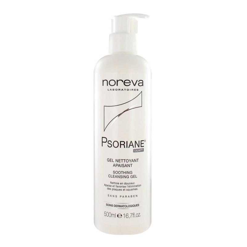 Noreva - Psoriane soothing cleansing gel for face and body 500ml